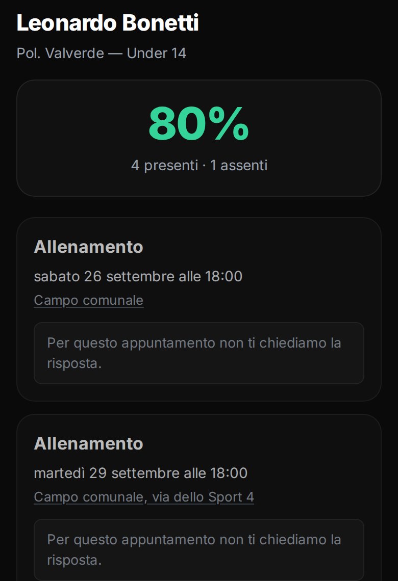 La pagina del ragazzo fermo, sul telefono: gli allenamenti in programma con la frase «Per questo appuntamento non ti chiediamo la risposta»